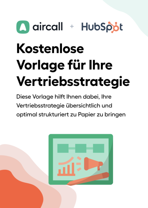 HubSpot x Aircall Vertriebsstrategie-Vorlage